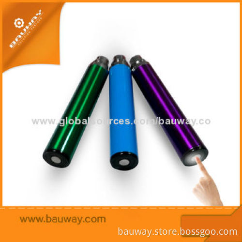 E Cigarette eGo T101 Skin Touch No Button Newest Technology Battery on Top Sell with 3.7V Voltage